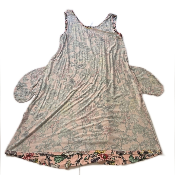 Gilmour Floral Sleeveless Dress. Rayon Blend, Med, Layers Well - Picture 7 of 13